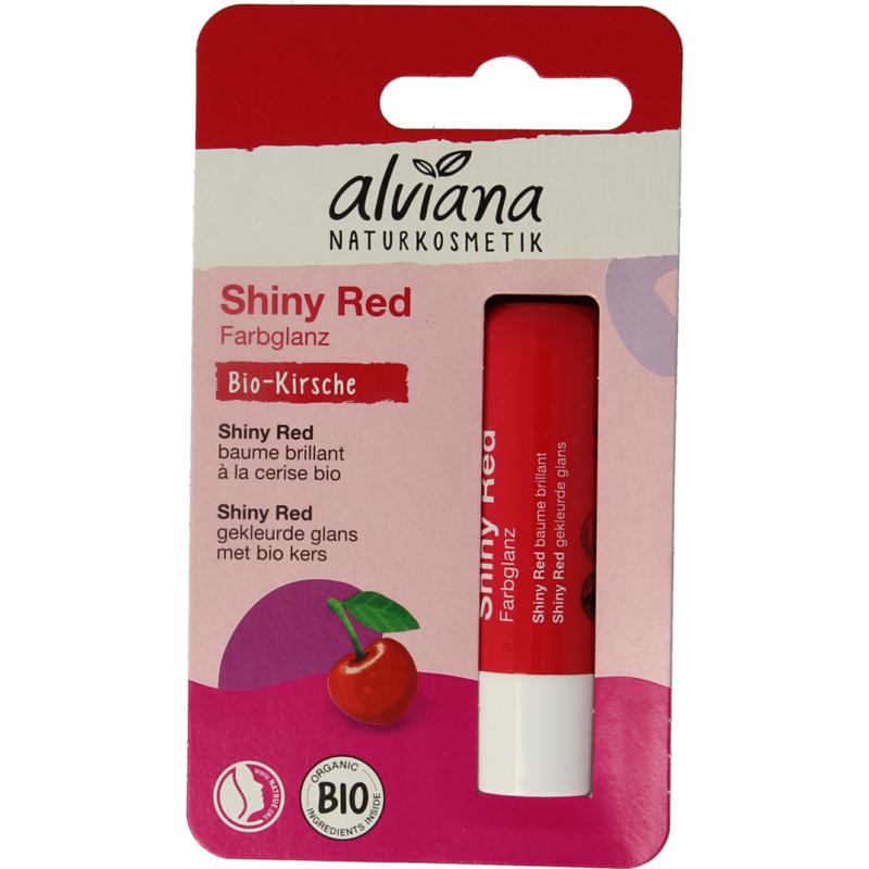Alviana Lipverzorging Shiny Red