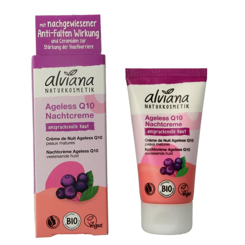 Alviana Nachtcreme Anti-Aging Q10
