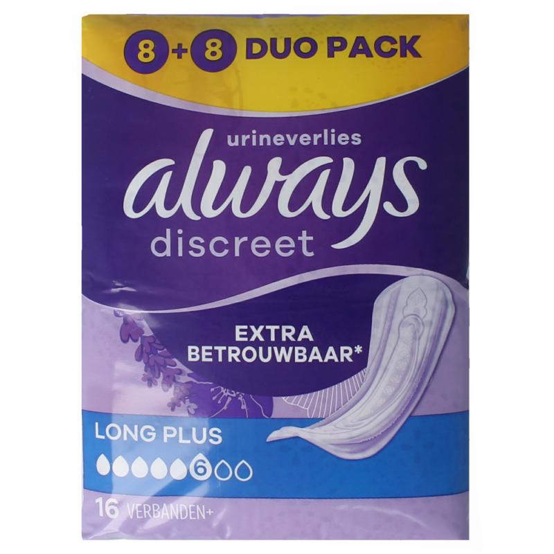 Always Discreet Long+