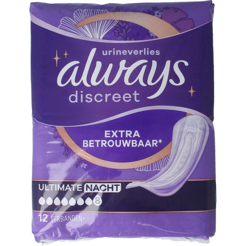 Always Discreet Verband Ultimate Night