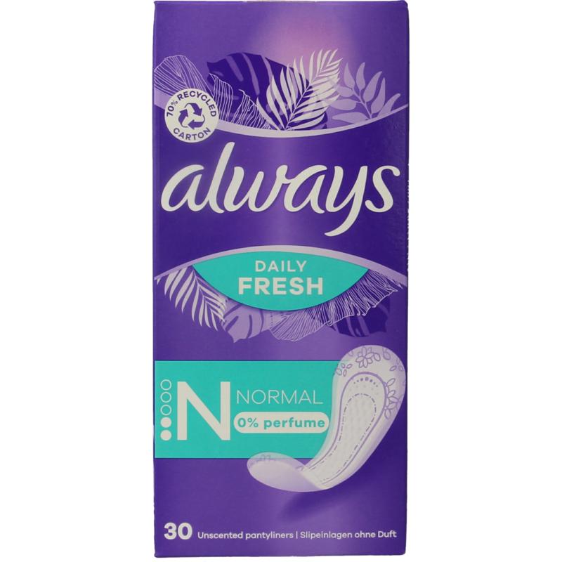 Always Inlegkruisjes Daily Fresh Normaal