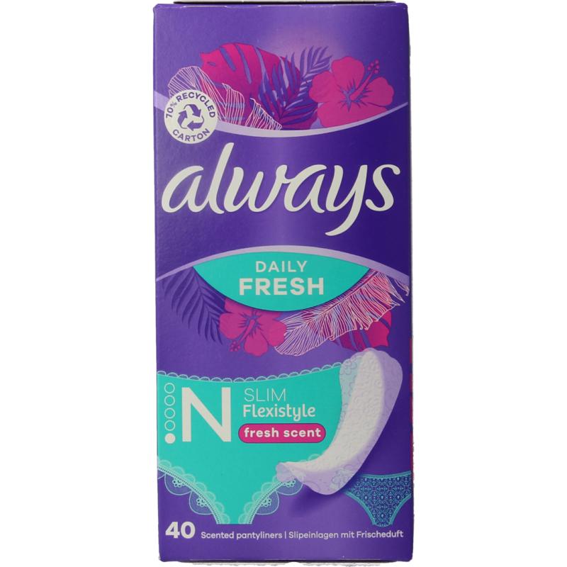 Always Inlegkruisjes Daily Protect Fresh & Scent
