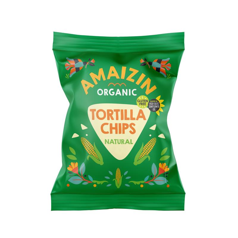 Amaizin Tortilla Chips Natural Bio
