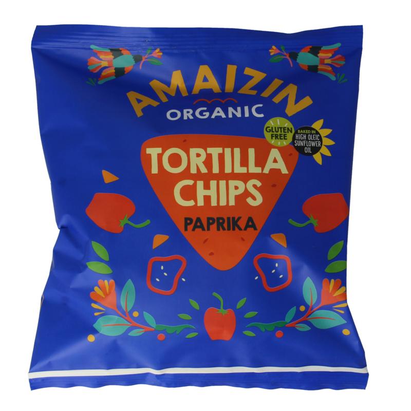 Amaizin Tortilla Chips Paprika Bio
