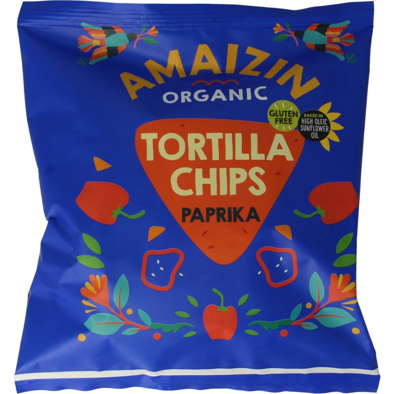 Amaizin Tortilla Chips Paprika Bio