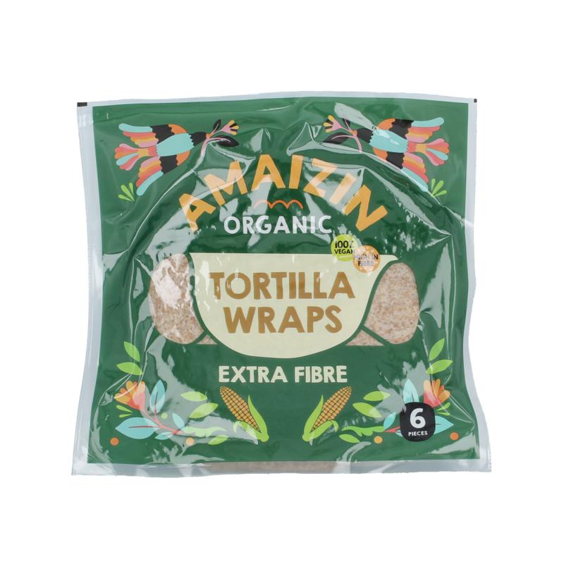 Amaizin Tortillawraps Extra Fibre Bio