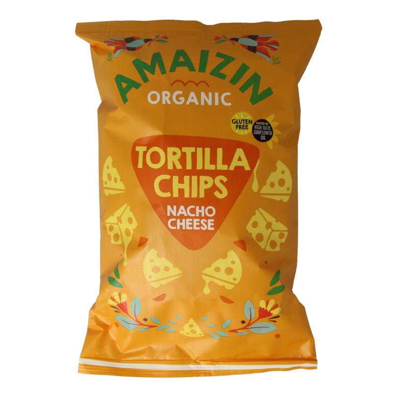 Amaizin Organic Corn Chips Nacho