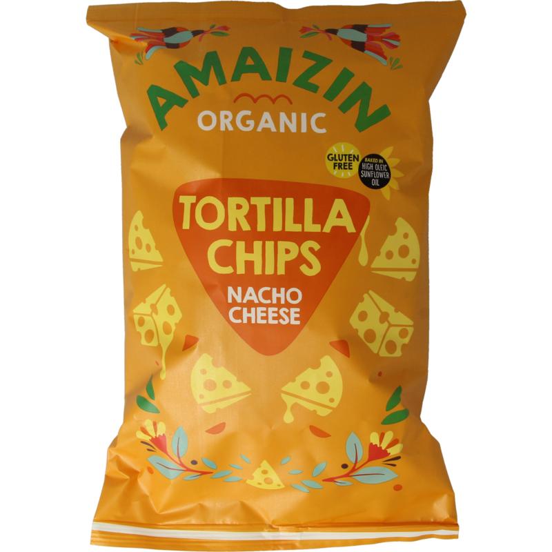 Amaizin Organic Corn Chips Nacho