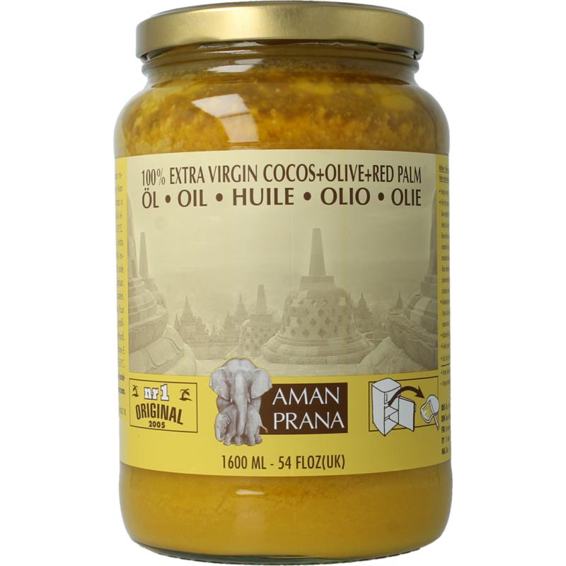 Aman Prana Kokos-, Olijf- En Rode Palmolie