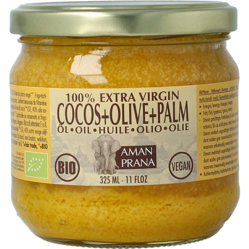 Aman Prana Kokos-, Olijf- En Rode Palmolie