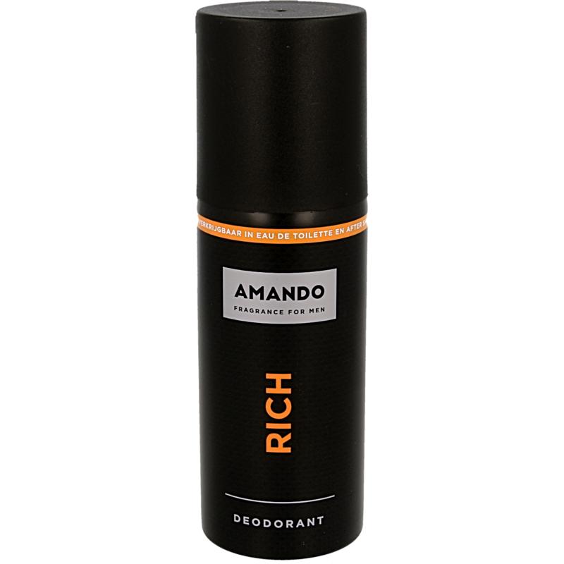 Amando Deodorant Spray Rich