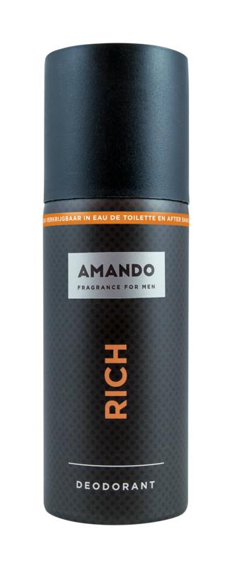 Amando Deodorant Spray Rich