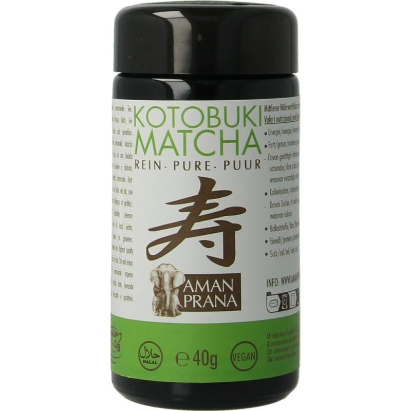 Amanprana Kotobuki Matcha Bio