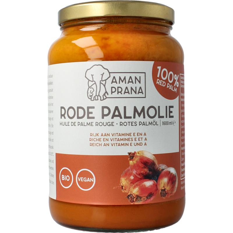 Amanprana Rode Palm Olie Bio