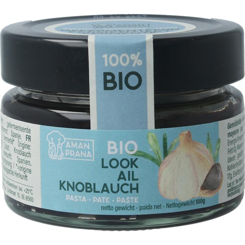 Amanprana Zwarte Knoflookpoeder Pasta
