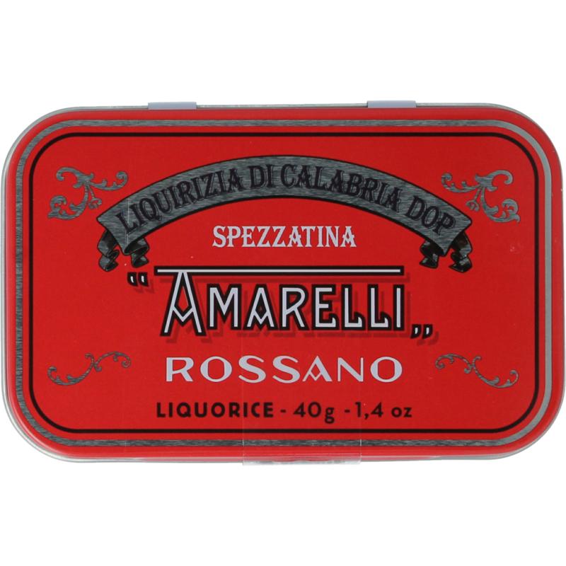 Amarelli Laurierdop Liquiriz Calabria Blikje Kleine Stukjes