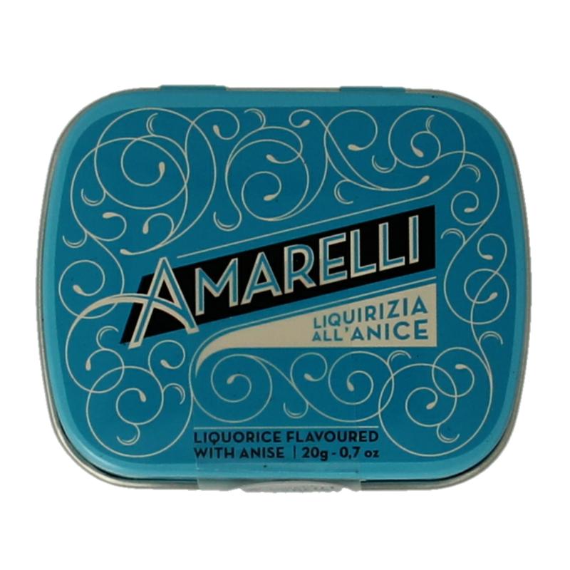 Amarelli Laurierdrop Blikje Anijs Chicchi