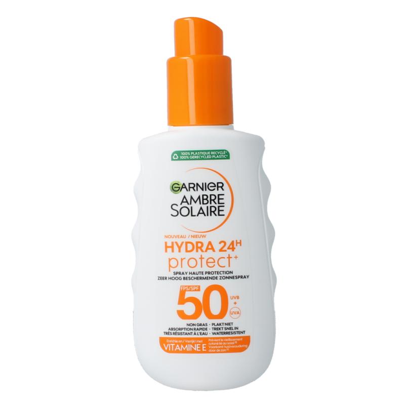 Ambre Solaire Hydraterende Melk Protect Spf50+ Spray