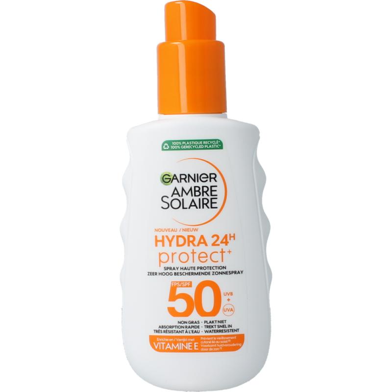 Ambre Solaire Hydraterende Melk Protect Spf50+ Spray