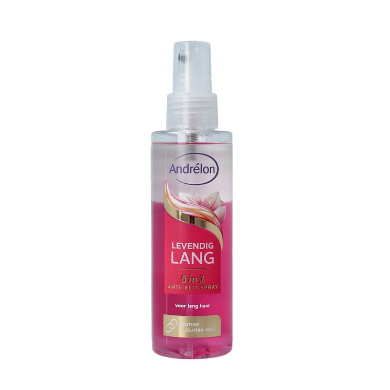 Andrelon Anti Klit Spray Levendig Lang 5 In1