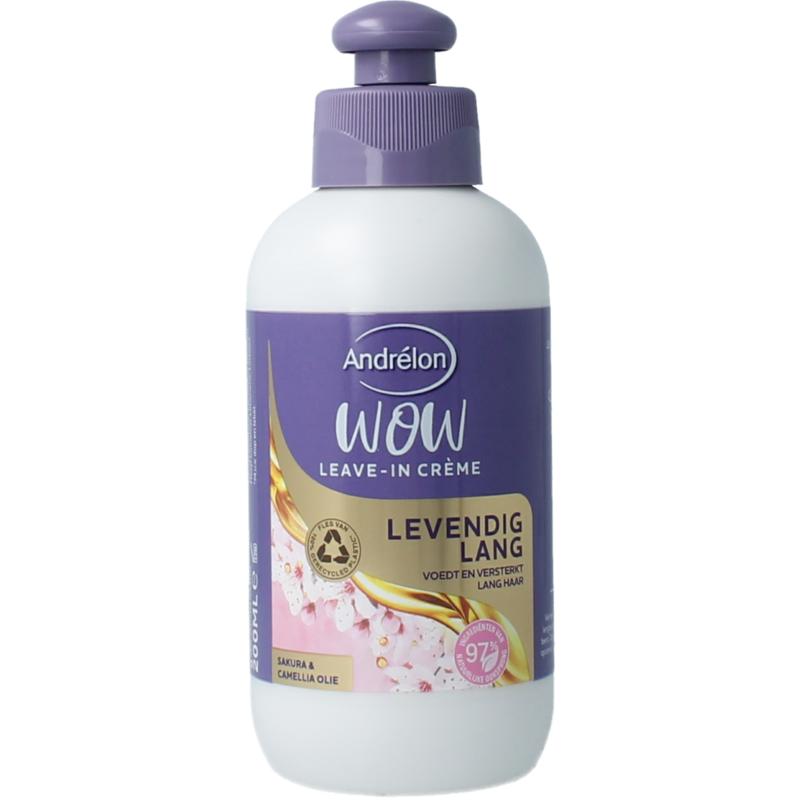 Andrelon Leave-In Creme Wow Levendig Lang