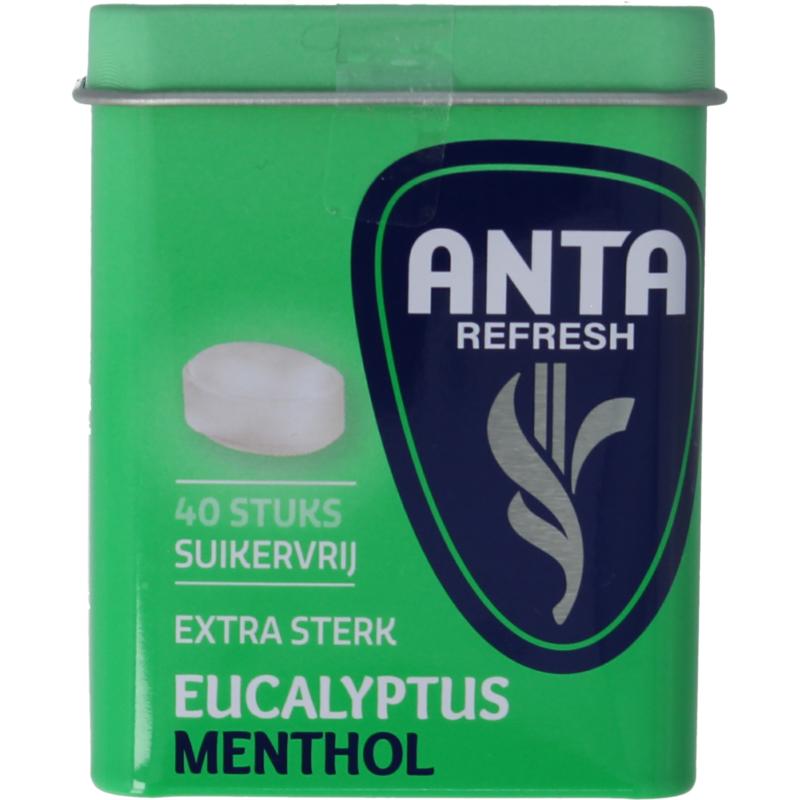 Anta Refresh Eucalyptus Menthol Extra Sterk Suikervrij