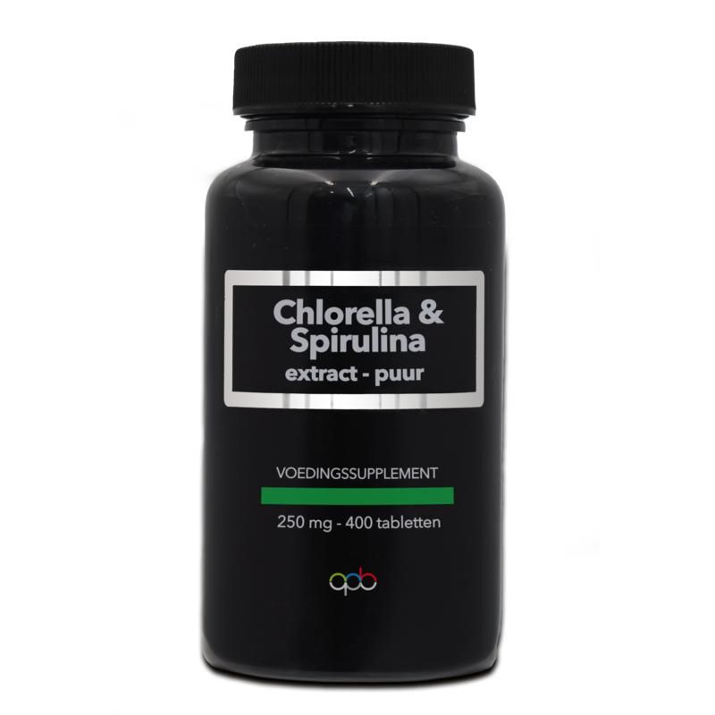 Apb Holland Chlorella & Spirulina Puur 250Mg