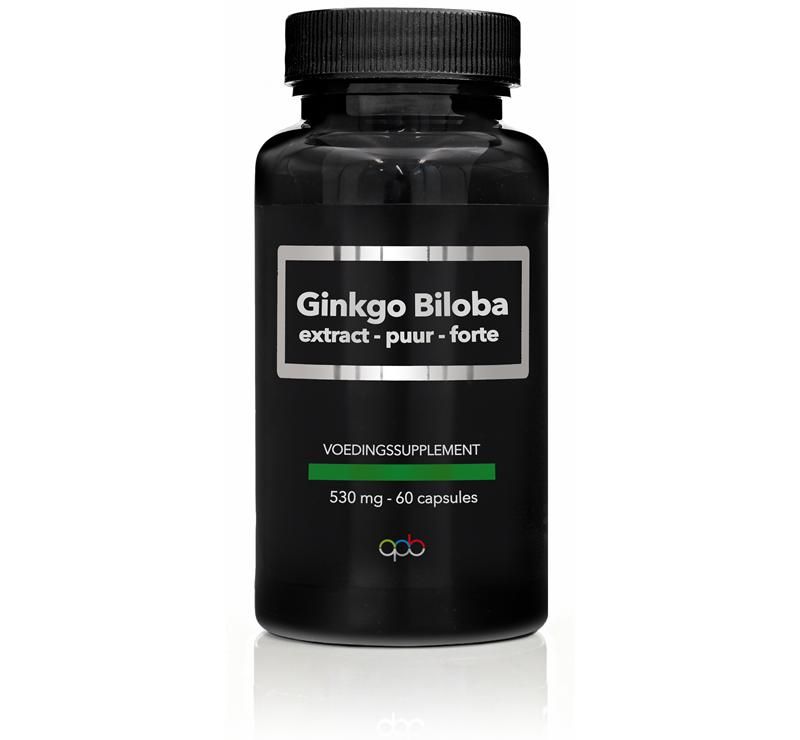 Apb Holland Ginkgo Biloba Extract Puur Forte 530Mg