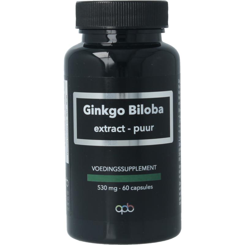 Apb Holland Ginkgo Biloba Extract Puur 530Mg
