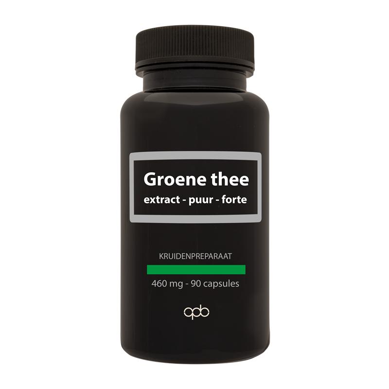 Apb Holland Groene Thee Extract Puur Forte 460Mg