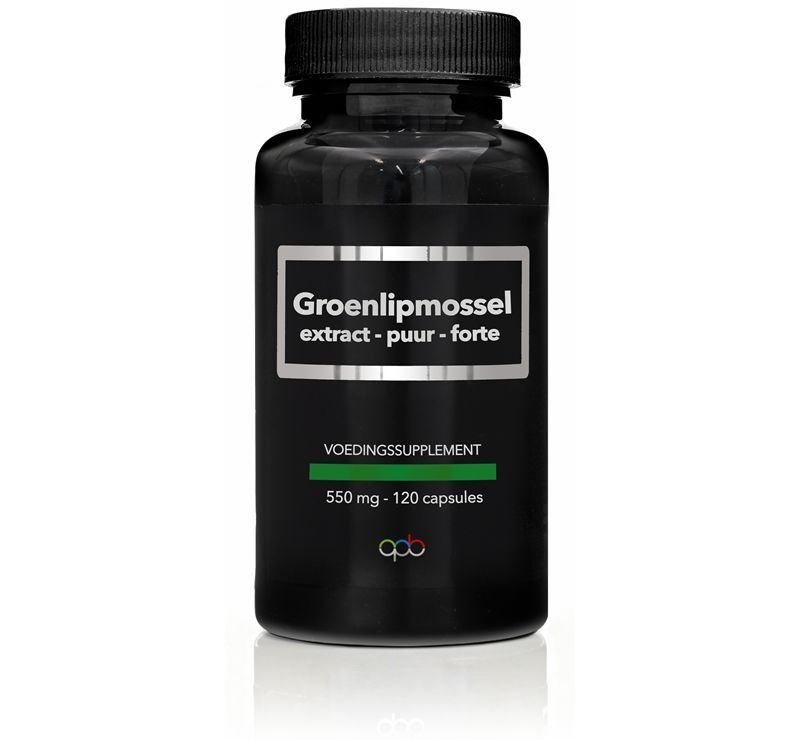 Apb Holland Groenlipmossel Extract Puur Forte 550Mg