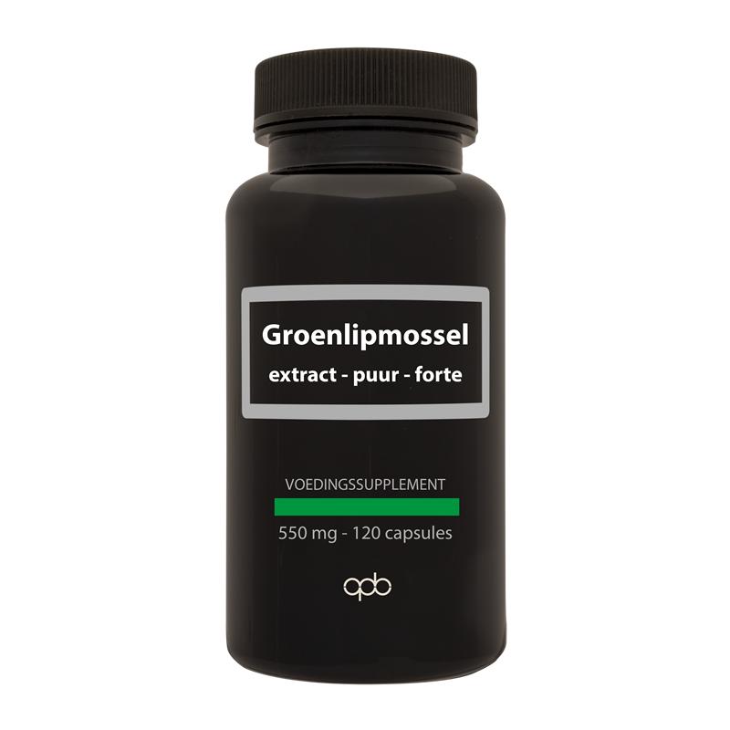 Apb Holland Groenlipmossel Extract Puur Forte 550Mg
