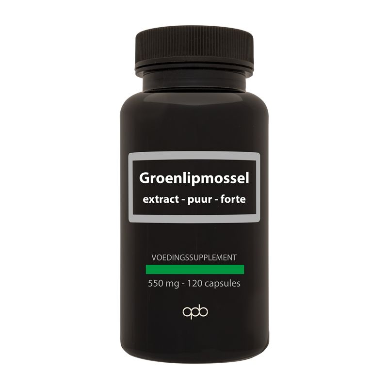 Apb Holland Groenlipmossel Extract Puur Forte 550Mg