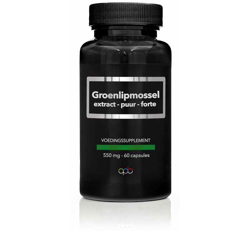 Apb Holland Groenlipmossel Extract Puur Forte 550Mg