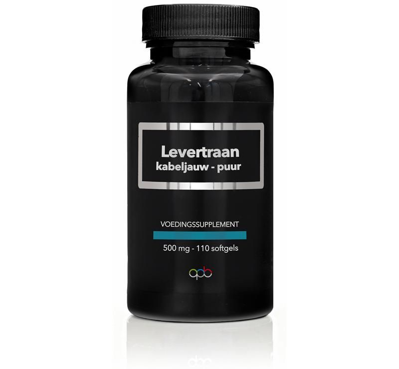Apb Holland Levertraan Kabeljauw Puur 500Mg