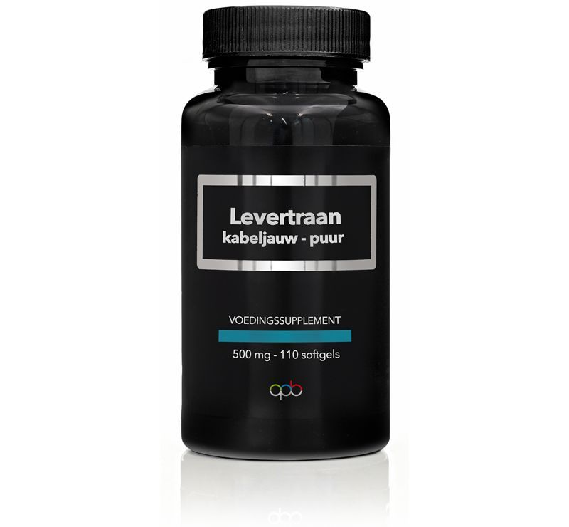 Apb Holland Levertraan Kabeljauw Puur 500Mg