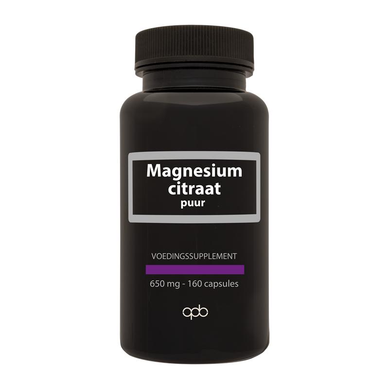 Apb Holland Magnesium Citraat Puur 650Mg