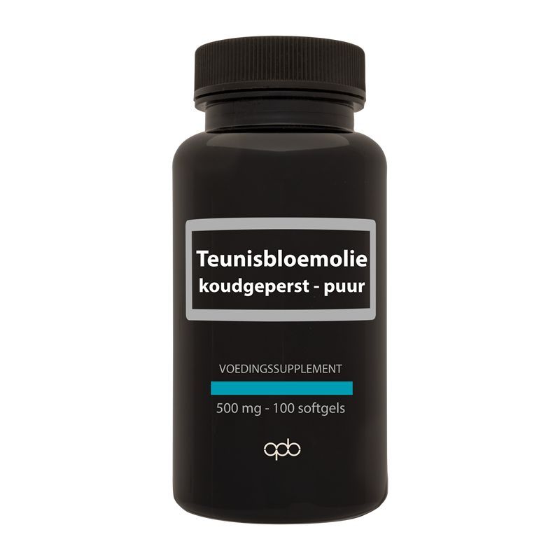 Apb Holland Teunisbloemolie Koudgeperst Puur 500Mg