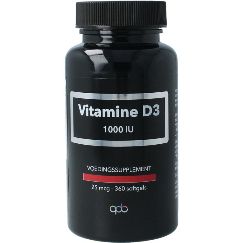 Apb Holland Vitamine D3 1000Iu 25Mcg