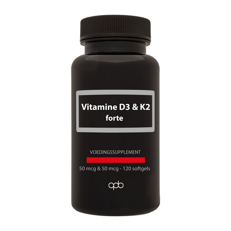 Apb Holland Vitamine D3 50Mcg & K2 50Mcg Forte