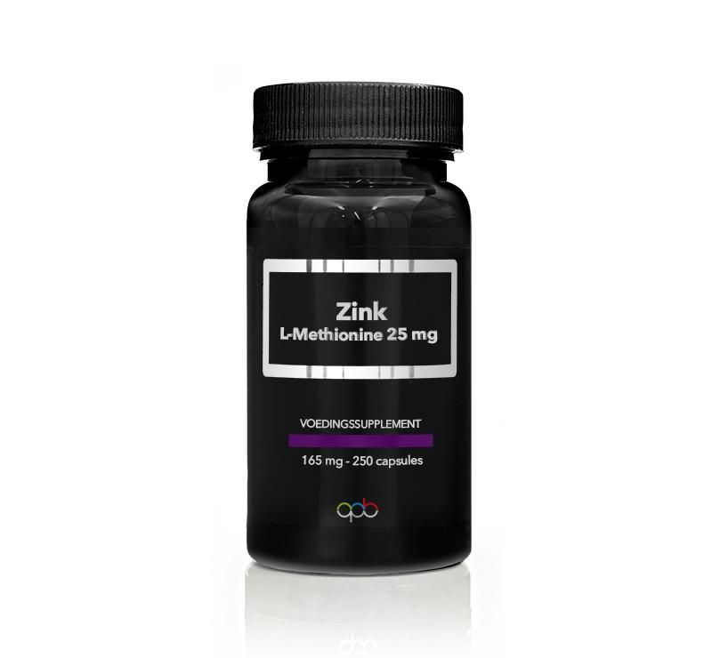 Apb Holland Zink L-Methionine 25Mg