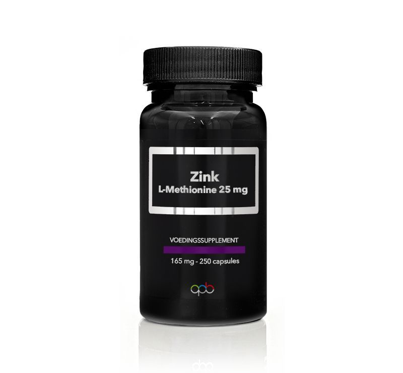 Apb Holland Zink L-Methionine 25Mg