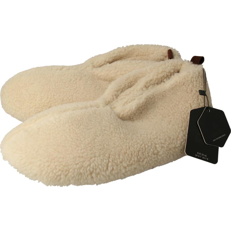 Apollo Slof Dames Teddy Offwhite 3940