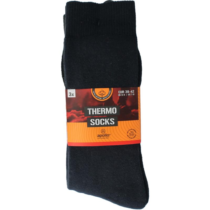 Apollo Thermosok 39-42 Assorti Donker