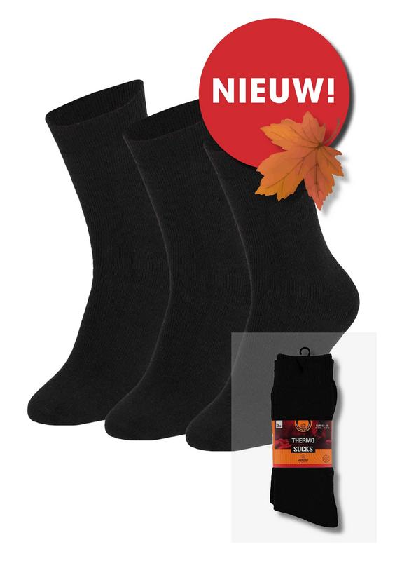 Apollo Thermosok 46-48 Assorti Donker