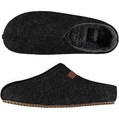 Apollo Zweedse Slof Antraciet Maat 3738 Dames