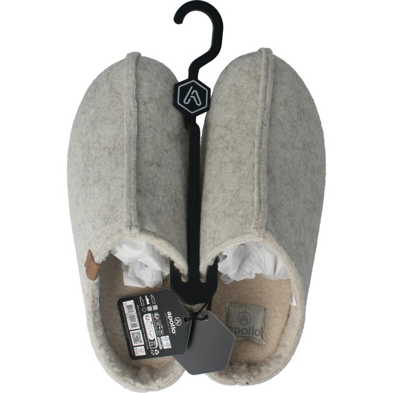 Apollo Zweedse Slof Beige 3738 Dames