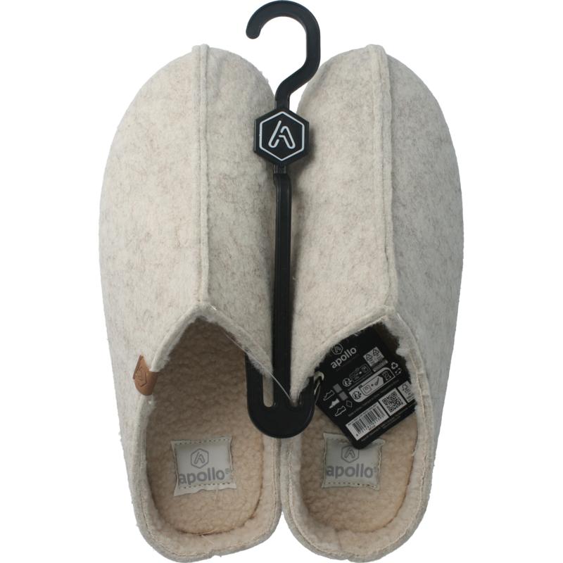 Apollo Zweedse Slof Beige 4142 Dames