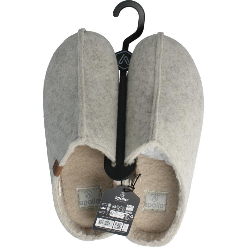 Apollo Zweedse Slof Beige 4142 Heren