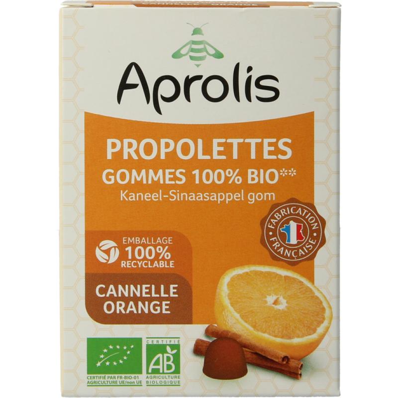 Aprolis Propolis Kaneel - Sinaasappel Bio
